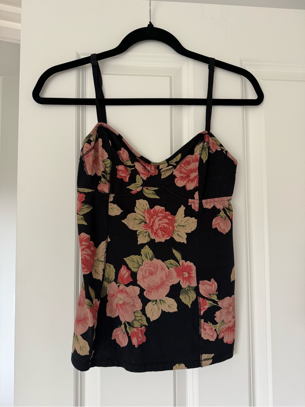 Aritzia Talula Floral Bustier Tank Top